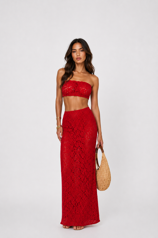 Encaje Rojo