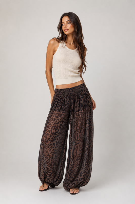 Pantalón Print Animal